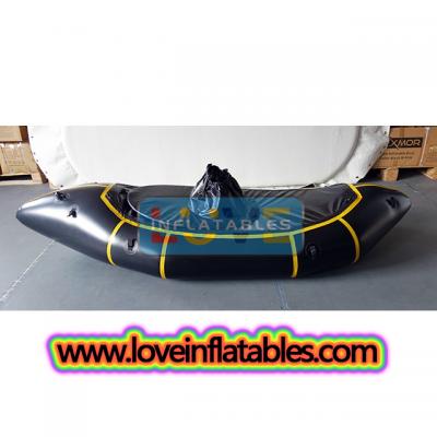 Black TPU ultralight adventure Inflatable packraft