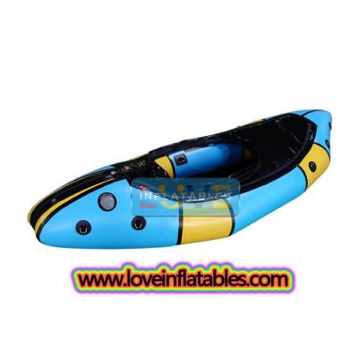 TPU rafting boat inflatable fishing tpu kayaks canoe kayak packraft Love Inflatables river raft