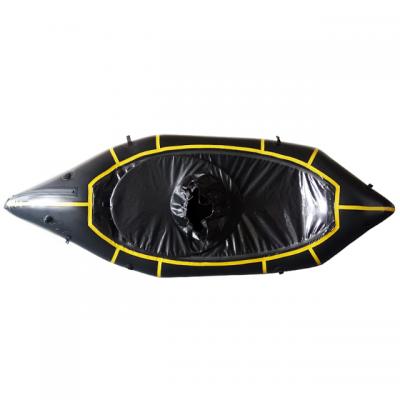 Inflatable whitewater packraft