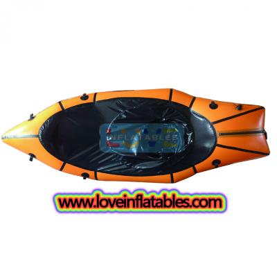 orange 420D TPU durable Inflatable packraft