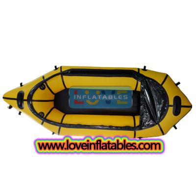 Yellow TPU ultralight Inflatable packraft