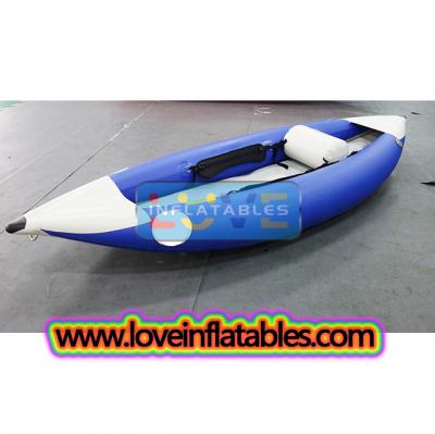 inflatable single canoe kayak with customized color