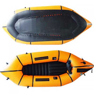 Inflatable whitewater packraft