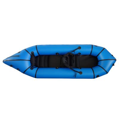 Inflatable whitewater packraft