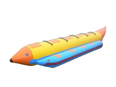 Commercial water play equipment inflatable banana boat for kids n adults