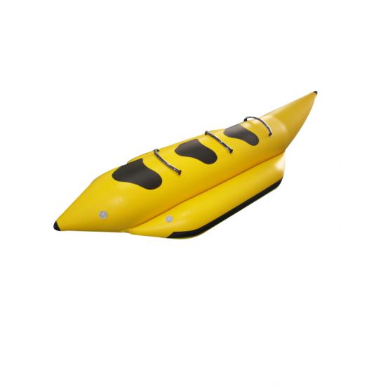 Inflatable Banana Boat Suitable for Adults and Children 3-6 People Kayaking,A Banana Boat Drag Tube 