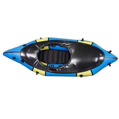 classic white water and streams TPU packraft with  fully sealed spraydeck