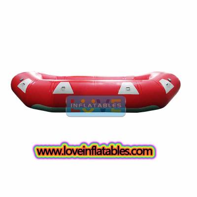 10.5ft self-bailing drop stitch floor mini raft with customized color and size