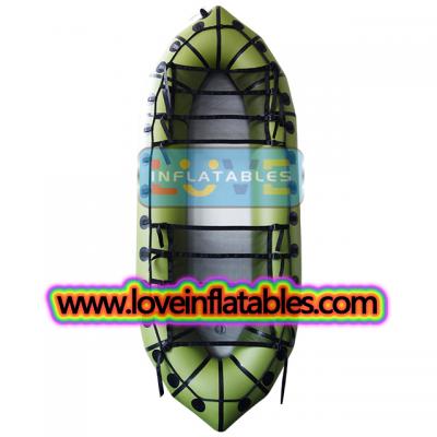 drop stitch solid floor fishing  back pack raft