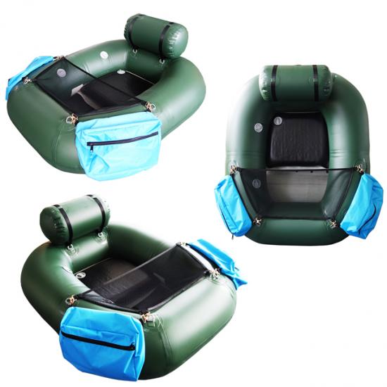 Light Weight Float Tube PVC Inflatable Fly Fishing Belly Boat - China  Inflatable Boat and PVC Boat price