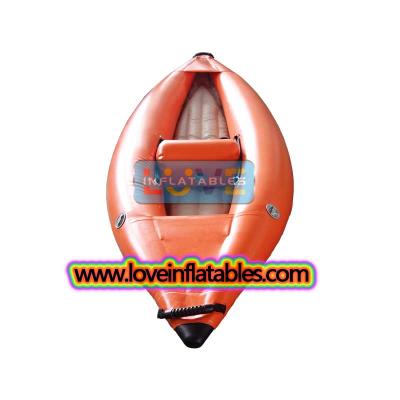 New Arrival Water Sport Professional Cheap PVC Inflatable Kayak For Fishing With Durable Hull