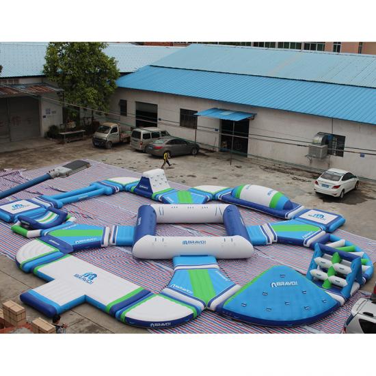 floating water park