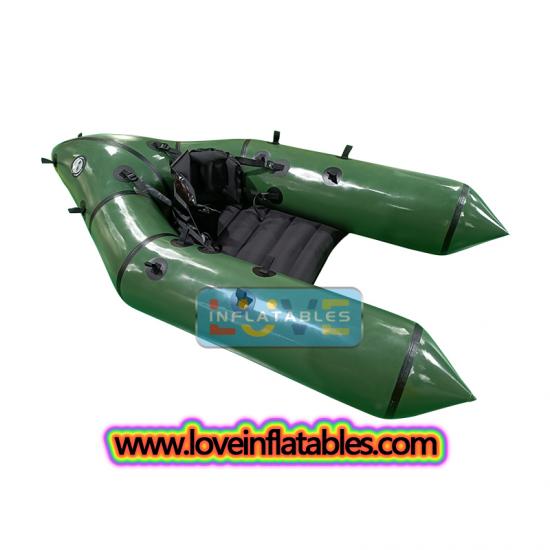 Custom Inflatable Fishing Belly Boat TPU Pontoon Ultralight Belly River  Boats - Loveinflatables