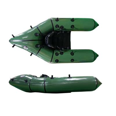 Inflatable calm water packraft