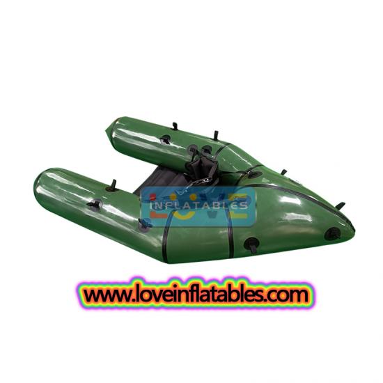 Custom Inflatable Fishing Belly Boat TPU Pontoon Ultralight Belly