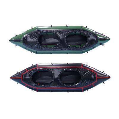 tandem pack raft  two-person packrafting equipped with two removable seats.