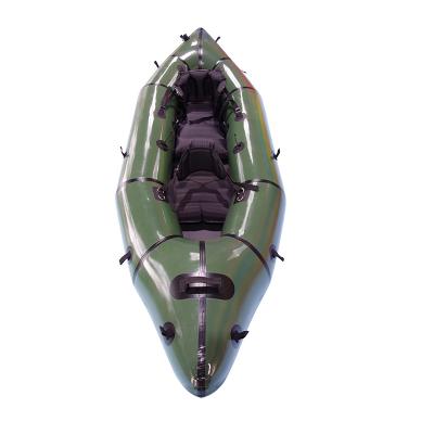 whitewater series self bailing pack raft tpu packraft for packing sports Barracuda