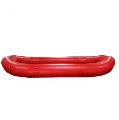 Inflatable whitewater rubber boat detachable lace in drop stitch floor