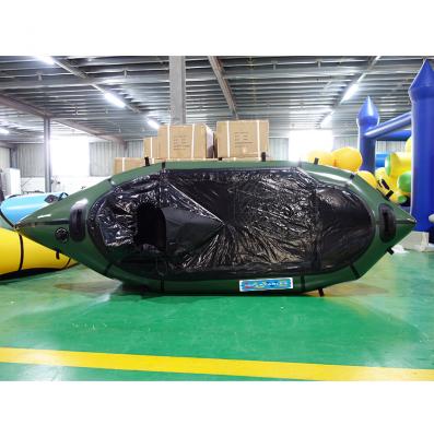 OEM 420D  TPU Materials Inflatable Rowing Boat Water Sport Packraft