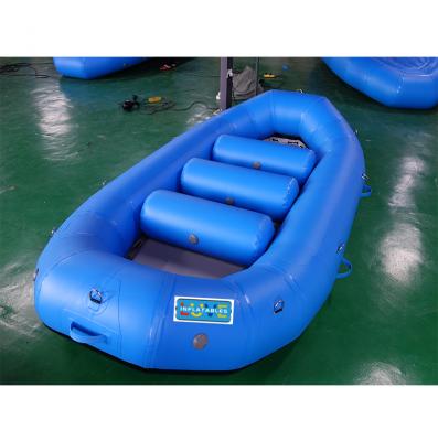 upgraded PVC, heat-welded seams  and  Leafield D7 valves 13ft raft
