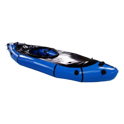 Classic Packrafts with Open Removable Whitewater Deck for Backcountry travel Bikerafting Trip