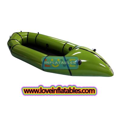Rapid Raft - Lightweight Inflatable Pack Raft for Survival, Emergency Prepardness, Fishing, and Camping
