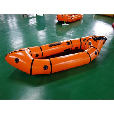 river self-bailing  One Person White Water Packraft Kayak