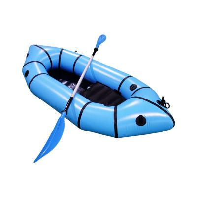 Inflatable calm water packraft