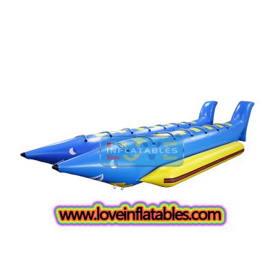 Whale Ride 18' Inflatable 12 Person Banana Water ski boat