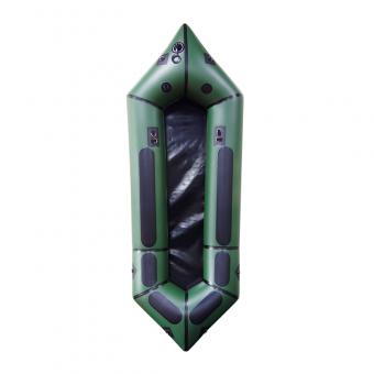 Inflatable calm water packraft