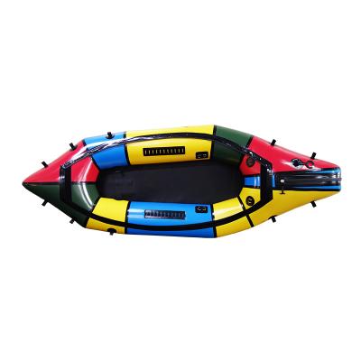 Inflatable calm water packraft