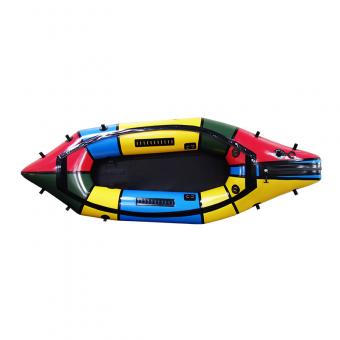 Inflatable calm water packraft