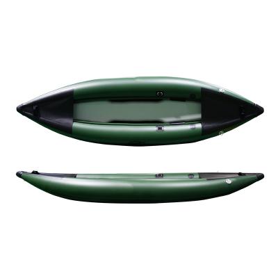 Inflatable calm water packraft