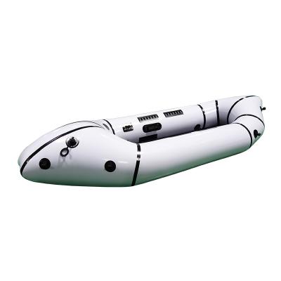 Inflatable Lightweight TPU White Water River Micro PackRaft Kayak Canoe NEW