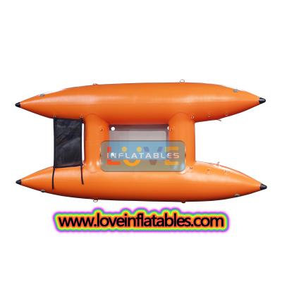 Customized Inflatable Catarafts Pontoon Boat for Sale