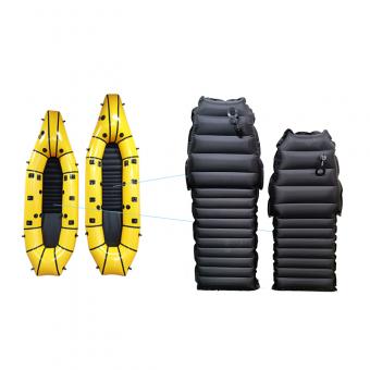 Custom Self-Bailing With 3/4 Floor TPU Packraft Packable Raft ...