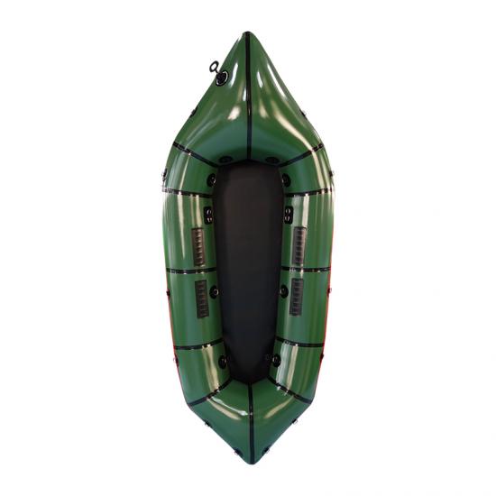 Inflatable calm water packraft