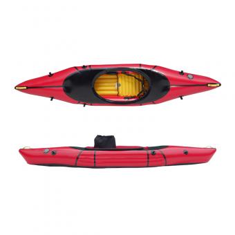 Inflatable calm water packraft