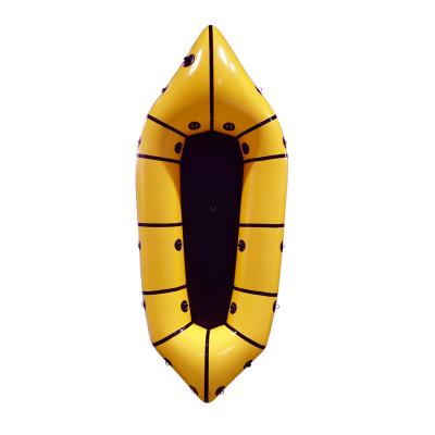 Inflatable calm water packraft