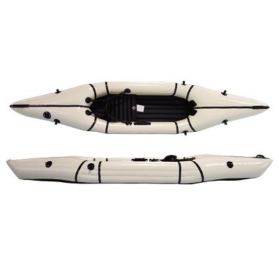 Inflatable calm water packraft