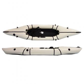Inflatable calm water packraft