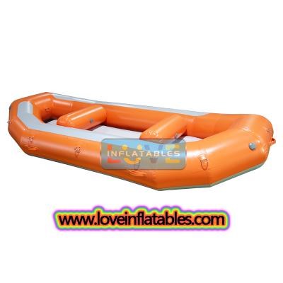 CE Certified 8-Passenger Fast Racing Inflatable Raft Boat Strong PVC Material Lake River Drifting Outdoor Floating Sale