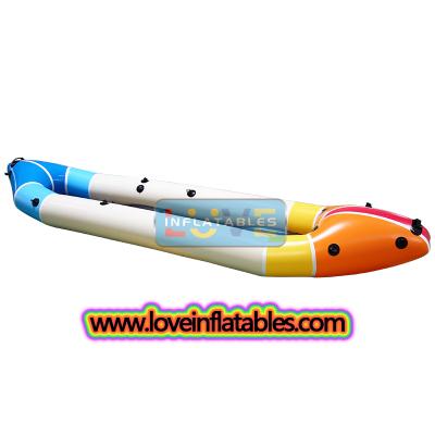 Ultra Light Clam Water /white Water 2 Person Inflatable Paddle Packraft