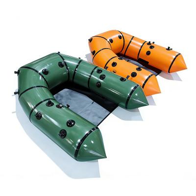 high quality inflatable portable TPU  fishing chair fishing cat float tube