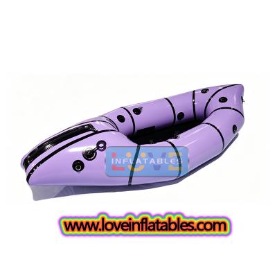 Manufacturer TPU Water Paddle Inflatable Canoing Calm Water child/ kids Packraft Boat