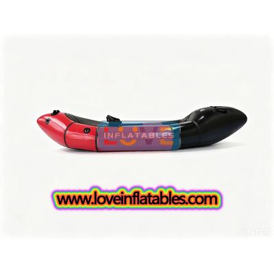 1 Person Lightweight Multi-use Packraft with Tizip Tailored for Camping and Hunting Adventures