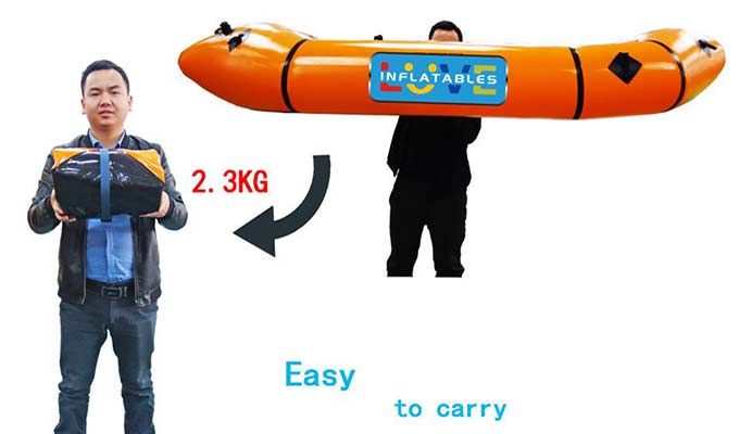 regular shipping for our inflatable raft 