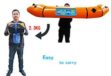 regular shipping for our inflatable raft 